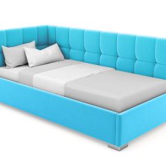 Кровать угловая Мия интерьерная +основание (80х200) в Тарко-Сале - tarko-sale.mebel24.online | фото 22