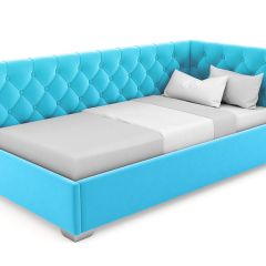 Кровать угловая Виола интерьерная +основание (120х200) в Тарко-Сале - tarko-sale.mebel24.online | фото 22
