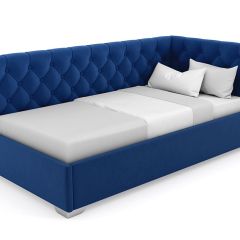 Кровать угловая Виола интерьерная +основание (80х200) в Тарко-Сале - tarko-sale.mebel24.online | фото 16