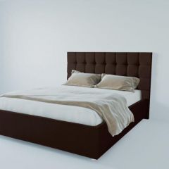 Кровать Венеция без основания 900 (экокожа коричневая) в Тарко-Сале - tarko-sale.mebel24.online | фото