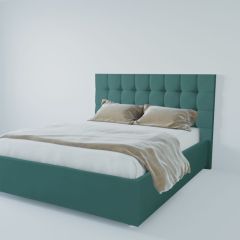 Кровать Венеция с ПМ 1200 (велюр бирюзовый) в Тарко-Сале - tarko-sale.mebel24.online | фото 2