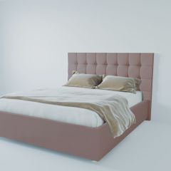 Кровать Венеция с ПМ 1400 (велюр темно-серый) в Тарко-Сале - tarko-sale.mebel24.online | фото 2