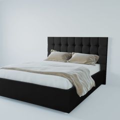 Кровать Венеция с ПМ 900 (экокожа кольт ч) в Тарко-Сале - tarko-sale.mebel24.online | фото 2