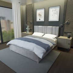 Кровать Верона Решетка+ПМ (1800) *БЕЗ ДНА в Тарко-Сале - tarko-sale.mebel24.online | фото