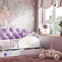 Кровать Звездочка на щитах + Бортик в Тарко-Сале - tarko-sale.mebel24.online | фото 3