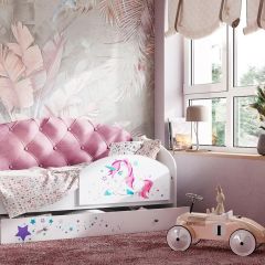 Кровать Звездочка на щитах + Бортик в Тарко-Сале - tarko-sale.mebel24.online | фото 4