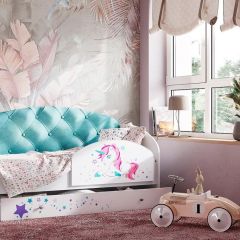 Кровать Звездочка на щитах + Бортик в Тарко-Сале - tarko-sale.mebel24.online | фото 6