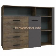 КУБА Спальный гарнитур (модульный) в Тарко-Сале - tarko-sale.mebel24.online | фото 3