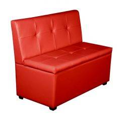 Кухонный диван Уют-1 (1000) Красный в Тарко-Сале - tarko-sale.mebel24.online | фото