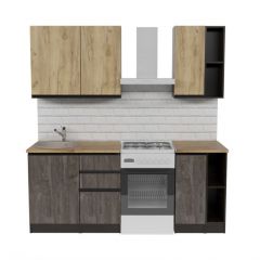 Кухонный гарнитур Адажио медиум 1400 мм в Тарко-Сале - tarko-sale.mebel24.online | фото 3