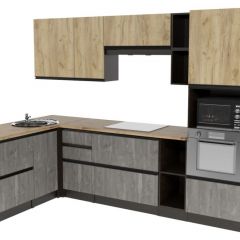 Кухонный гарнитур Адажио мега прайм 1500 х 2700 мм в Тарко-Сале - tarko-sale.mebel24.online | фото 3