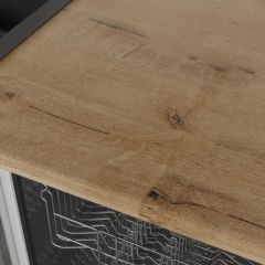 Кухонный гарнитур Адажио мега прайм 1500 х 2700 мм в Тарко-Сале - tarko-sale.mebel24.online | фото 9