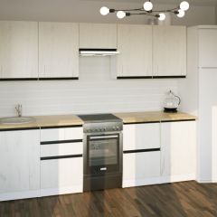 Кухонный гарнитур Амели мега 2500 мм в Тарко-Сале - tarko-sale.mebel24.online | фото