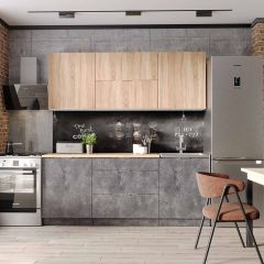 Кухонный гарнитур Асти-дуб сонома 1,8 в Тарко-Сале - tarko-sale.mebel24.online | фото
