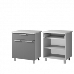 Кухонный гарнитур Айсбери 2.4 (белый/сонома) в Тарко-Сале - tarko-sale.mebel24.online | фото 6