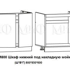 ЛИЗА-2 Кухонный гарнитур 1,6 Белый глянец холодный в Тарко-Сале - tarko-sale.mebel24.online | фото 6
