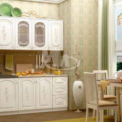 ЛИЗА-2 Кухонный гарнитур 1,7 Белый глянец холодный в Тарко-Сале - tarko-sale.mebel24.online | фото