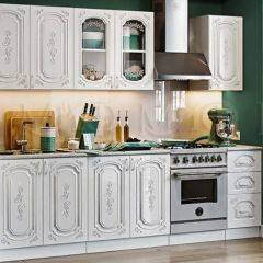 ЛИЗА-2 Кухонный гарнитур 1,8 Белый глянец холодный в Тарко-Сале - tarko-sale.mebel24.online | фото