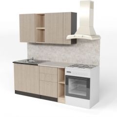 Кухонный гарнитур Надежда нормал 4 1500 мм в Тарко-Сале - tarko-sale.mebel24.online | фото 4