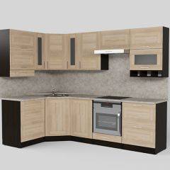 Кухонный гарнитур Ника гранд оптима 1500*2600 в Тарко-Сале - tarko-sale.mebel24.online | фото 2