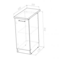 Кухонный гарнитур Ноктюрн оптима 1800х2400 мм в Тарко-Сале - tarko-sale.mebel24.online | фото 15