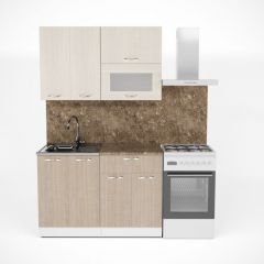 Кухонный гарнитур Ольга лайт 2 1200 мм в Тарко-Сале - tarko-sale.mebel24.online | фото 3