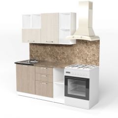 Кухонный гарнитур Ольга медиум 3 1400 мм в Тарко-Сале - tarko-sale.mebel24.online | фото 3