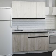 Кухонный гарнитур Паола медиум 1400 мм в Тарко-Сале - tarko-sale.mebel24.online | фото