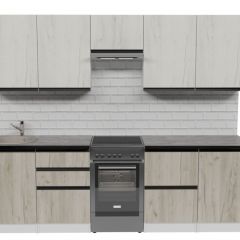 Кухонный гарнитур Паола мега 2500 мм в Тарко-Сале - tarko-sale.mebel24.online | фото 3