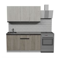Кухонный гарнитур Паола нормал 1500 мм в Тарко-Сале - tarko-sale.mebel24.online | фото 3