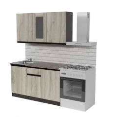 Кухонный гарнитур Равенна медиум 1400 мм в Тарко-Сале - tarko-sale.mebel24.online | фото 3