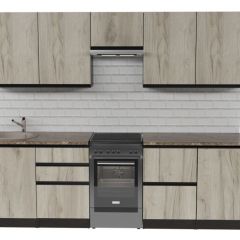 Кухонный гарнитур Равенна мега 2500 мм в Тарко-Сале - tarko-sale.mebel24.online | фото 3