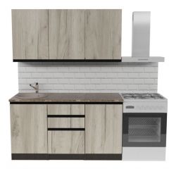Кухонный гарнитур Равенна нормал 1500 мм в Тарко-Сале - tarko-sale.mebel24.online | фото 3