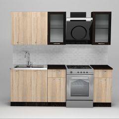 Кухонный гарнитур Сабрина стандарт 1600 в Тарко-Сале - tarko-sale.mebel24.online | фото 2