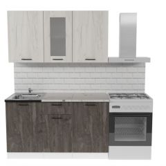 Кухонный гарнитур Сиена медиум 1400 мм в Тарко-Сале - tarko-sale.mebel24.online | фото 3