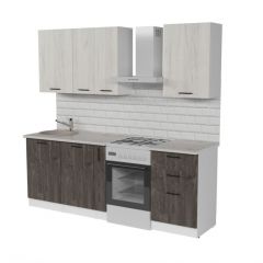 Кухонный гарнитур Сиена стандарт 1600 мм в Тарко-Сале - tarko-sale.mebel24.online | фото 4