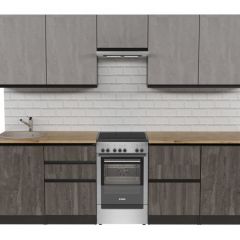 Кухонный гарнитур Симфония мега 2500 мм в Тарко-Сале - tarko-sale.mebel24.online | фото 3