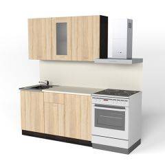 Кухонный гарнитур Симона медиум 1400 в Тарко-Сале - tarko-sale.mebel24.online | фото 2