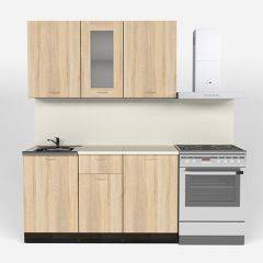Кухонный гарнитур Симона медиум 1400 в Тарко-Сале - tarko-sale.mebel24.online | фото 3