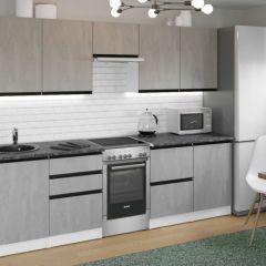 Кухонный гарнитур Сюита мега 2500 мм в Тарко-Сале - tarko-sale.mebel24.online | фото