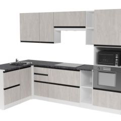 Кухонный гарнитур Сюита мега прайм 1500х2700 мм в Тарко-Сале - tarko-sale.mebel24.online | фото 3