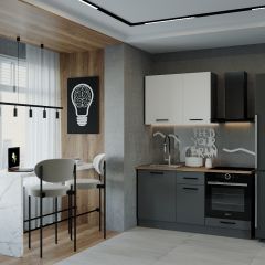 Кухонный гарнитур Вегас 1600 (Стол. 26мм) в Тарко-Сале - tarko-sale.mebel24.online | фото
