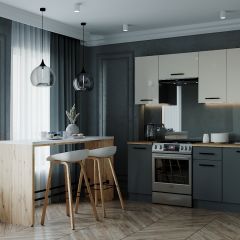 Кухонный гарнитур Вегас 2000 (Стол. 26мм) в Тарко-Сале - tarko-sale.mebel24.online | фото