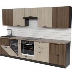 Кухонный гарнитур Яшма 3000 мм в Тарко-Сале - tarko-sale.mebel24.online | фото 4
