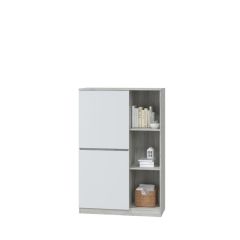 ЛОРИ Гостиная модульная (дуб серый/белый) в Тарко-Сале - tarko-sale.mebel24.online | фото 3