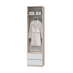 ЛОРИ Прихожая модульная (дуб серый/белый) в Тарко-Сале - tarko-sale.mebel24.online | фото 8