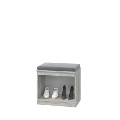 ЛОРИ Прихожая модульная (дуб серый/белый) в Тарко-Сале - tarko-sale.mebel24.online | фото 14