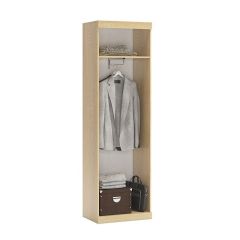 МАКСИ Шкаф 2-створчатый дуб сонома/белое дерево в Тарко-Сале - tarko-sale.mebel24.online | фото