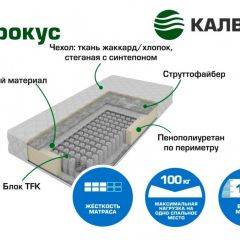 Матрас Крокус Хлопок (h190) серия Калверо в Тарко-Сале - tarko-sale.mebel24.online | фото