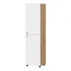 МИЛАН Гостиная (Дуб Золотой/Белый Матовый) в Тарко-Сале - tarko-sale.mebel24.online | фото 2